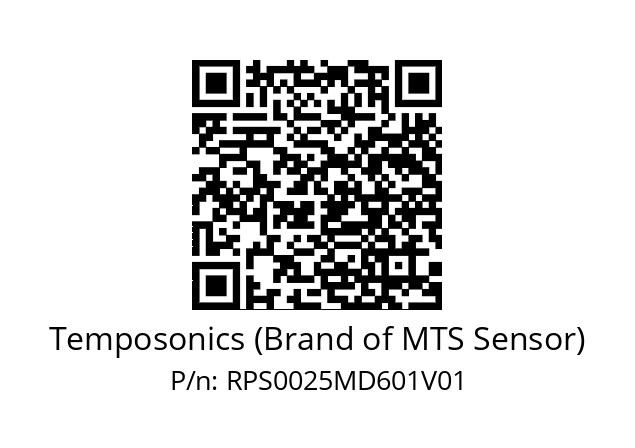   Temposonics (Brand of MTS Sensor) RPS0025MD601V01