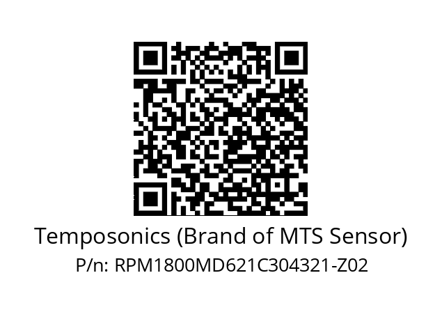   Temposonics (Brand of MTS Sensor) RPM1800MD621C304321-Z02