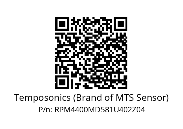   Temposonics (Brand of MTS Sensor) RPM4400MD581U402Z04