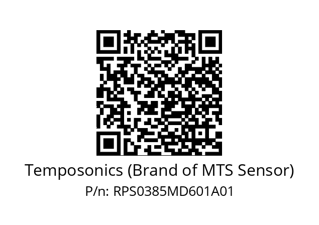   Temposonics (Brand of MTS Sensor) RPS0385MD601A01