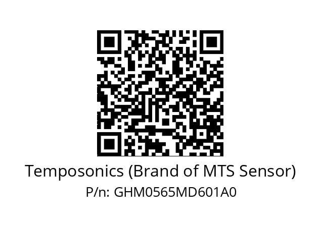   Temposonics (Brand of MTS Sensor) GHM0565MD601A0