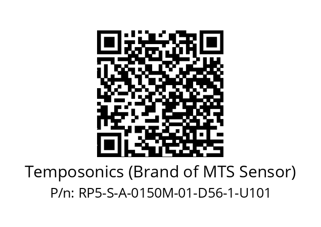   Temposonics (Brand of MTS Sensor) RP5-S-A-0150M-01-D56-1-U101