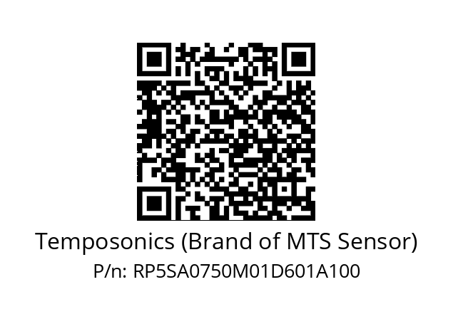   Temposonics (Brand of MTS Sensor) RP5SA0750M01D601A100