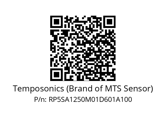   Temposonics (Brand of MTS Sensor) RP5SA1250M01D601A100