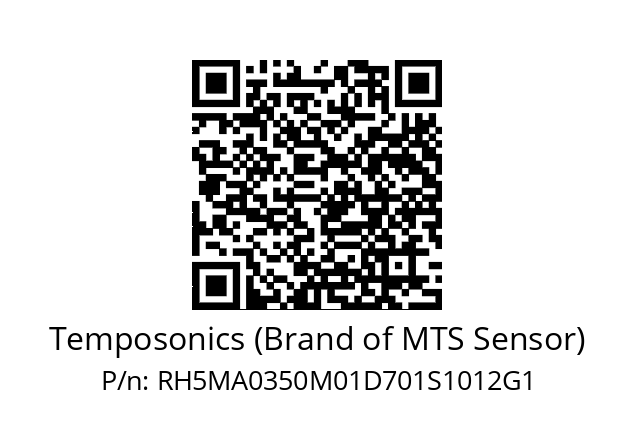   Temposonics (Brand of MTS Sensor) RH5MA0350M01D701S1012G1