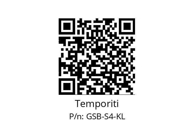   Temporiti GSB-S4-KL