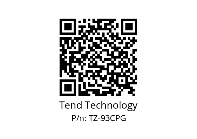   Tend Technology TZ-93CPG