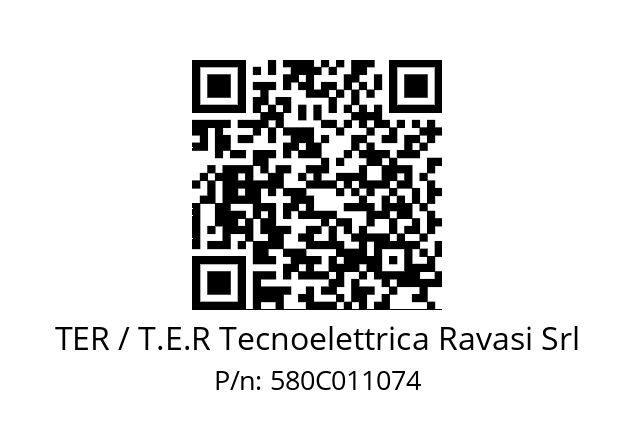   TER / T.E.R Tecnoelettrica Ravasi Srl 580C011074