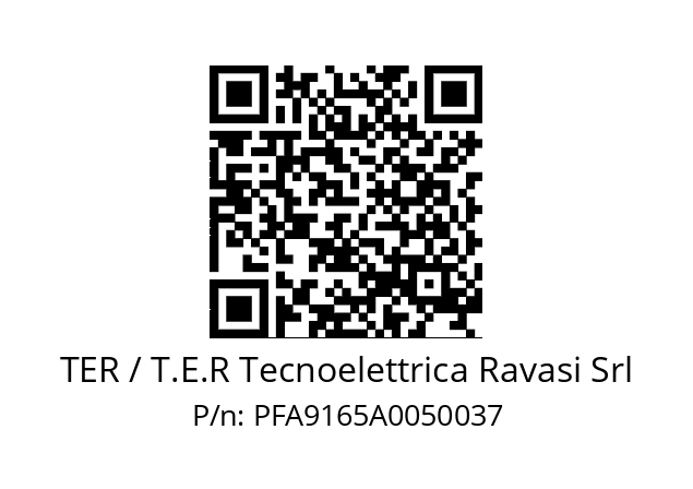   TER / T.E.R Tecnoelettrica Ravasi Srl PFA9165A0050037