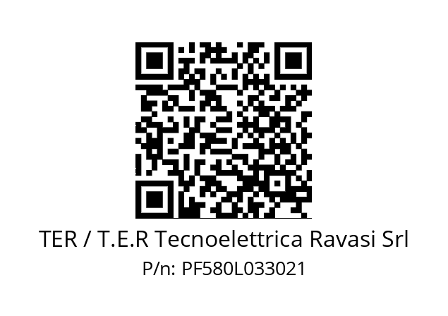   TER / T.E.R Tecnoelettrica Ravasi Srl PF580L033021