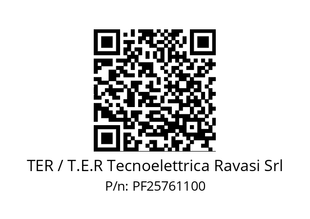   TER / T.E.R Tecnoelettrica Ravasi Srl PF25761100