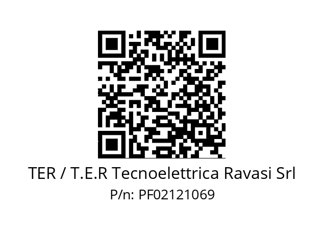   TER / T.E.R Tecnoelettrica Ravasi Srl PF02121069