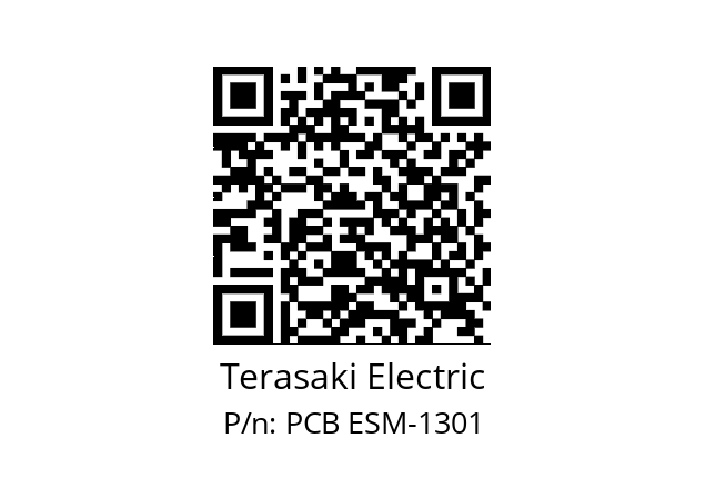   Terasaki Electric PCB ESM-1301