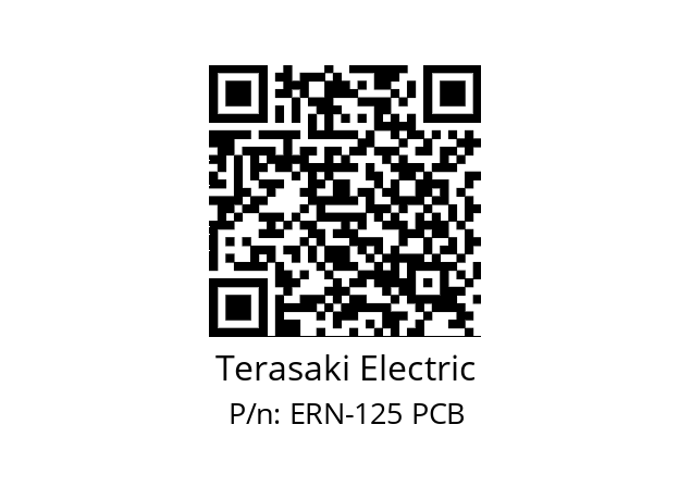   Terasaki Electric ERN-125 PCB