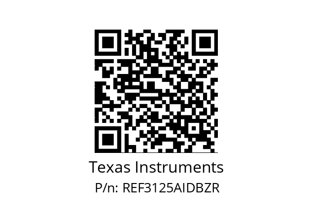   Texas Instruments REF3125AIDBZR