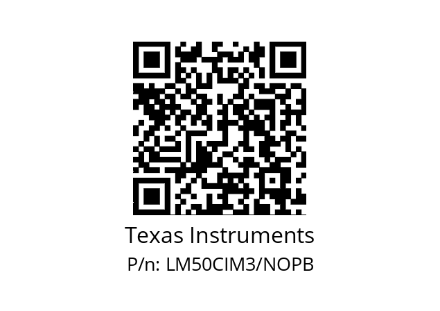   Texas Instruments LM50CIM3/NOPB