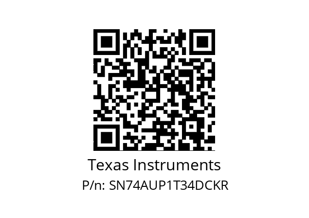   Texas Instruments SN74AUP1T34DCKR