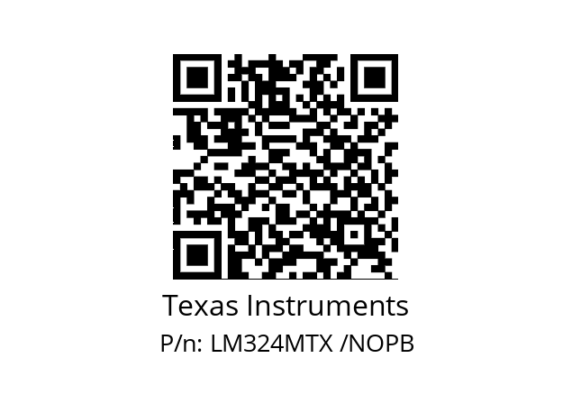   Texas Instruments LM324MTX /NOPB