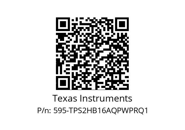  TPS2HB16AQPWPRQ1 Texas Instruments 595-TPS2HB16AQPWPRQ1