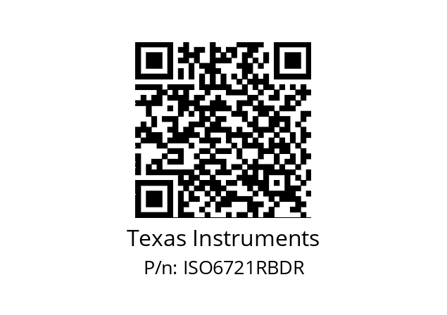   Texas Instruments ISO6721RBDR