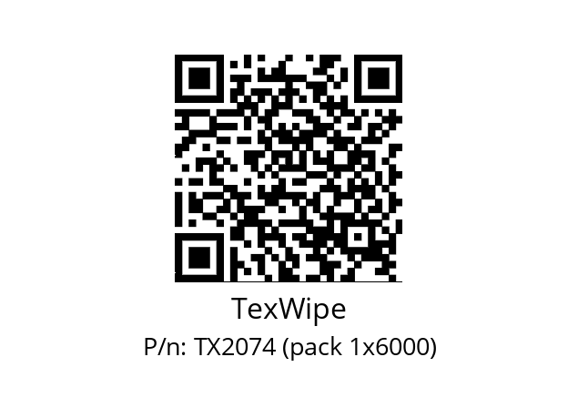   TexWipe TX2074 (pack 1x6000)