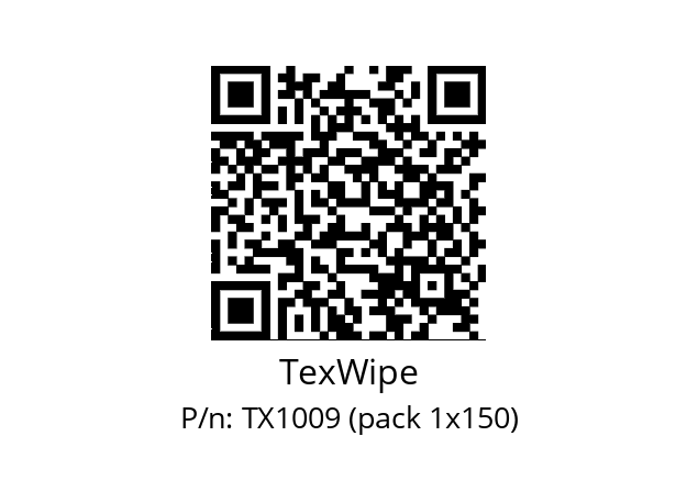   TexWipe TX1009 (pack 1x150)