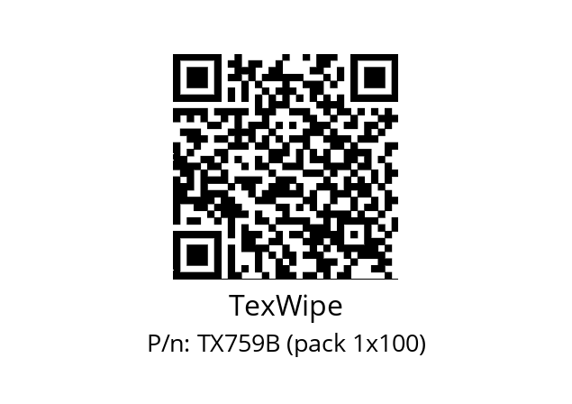   TexWipe TX759B (pack 1x100)