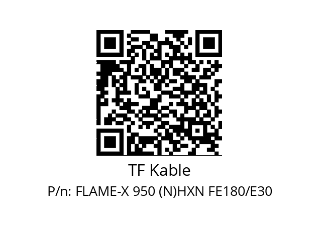   TF Kable FLAME-X 950 (N)HXN FE180/E30