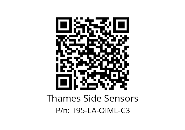   Thames Side Sensors T95-LA-OIML-C3