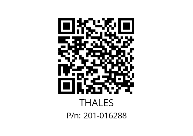   THALES 201-016288