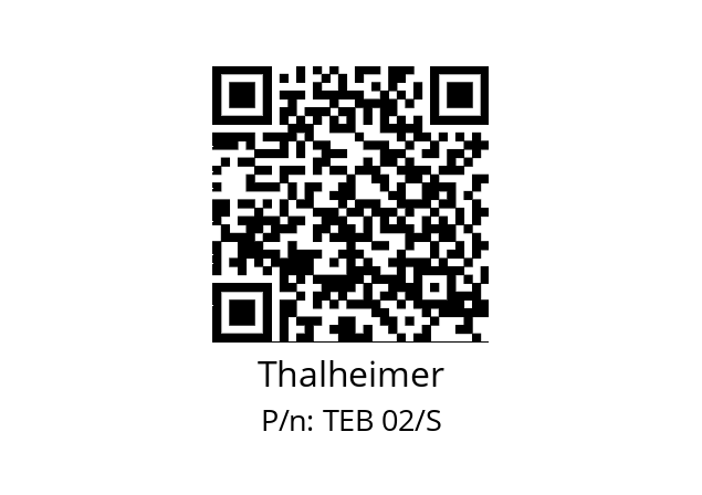   Thalheimer TEB 02/S