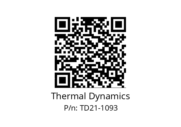   Thermal Dynamics TD21-1093