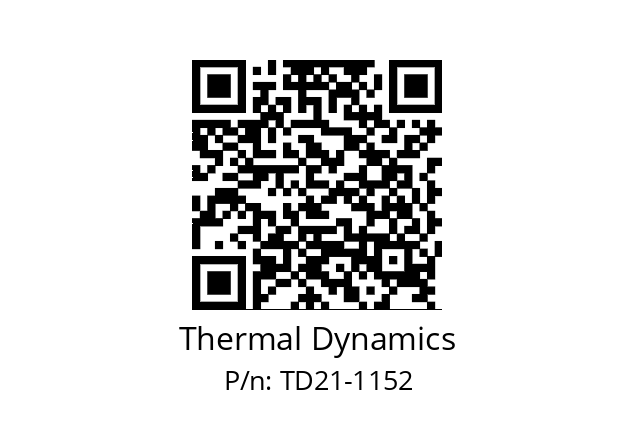   Thermal Dynamics TD21-1152