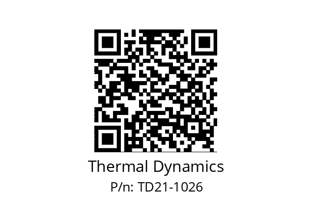   Thermal Dynamics TD21-1026