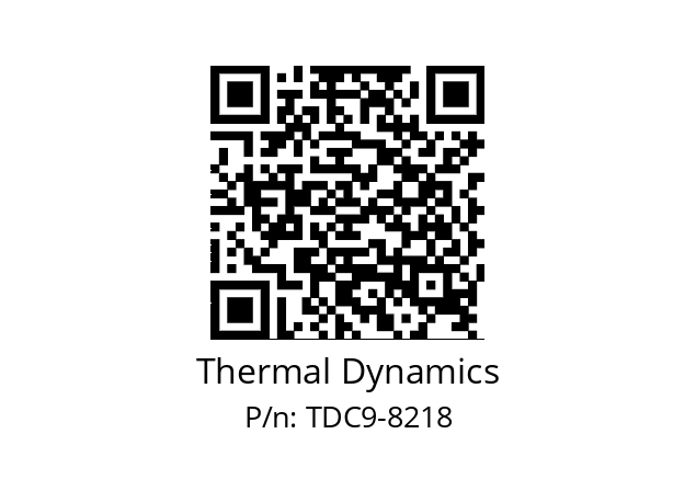   Thermal Dynamics TDC9-8218