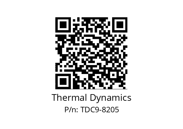   Thermal Dynamics TDC9-8205