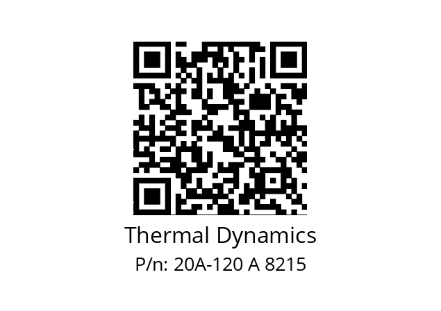   Thermal Dynamics 20A-120 A 8215