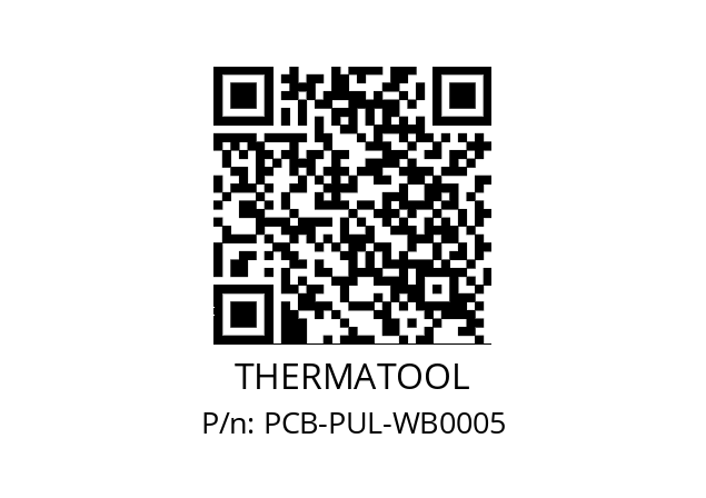   THERMATOOL PCB-PUL-WB0005