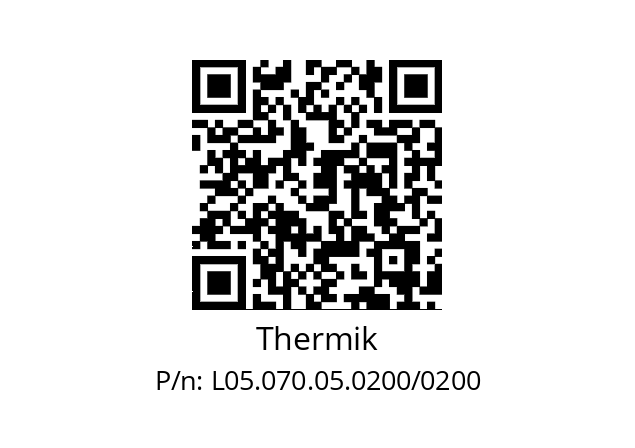   Thermik L05.070.05.0200/0200