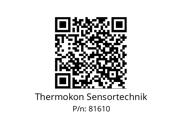   Thermokon Sensortechnik 81610