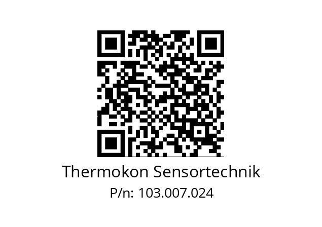   Thermokon Sensortechnik 103.007.024