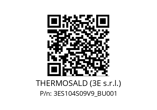   THERMOSALD (3E s.r.l.) 3ES104S09V9_BU001