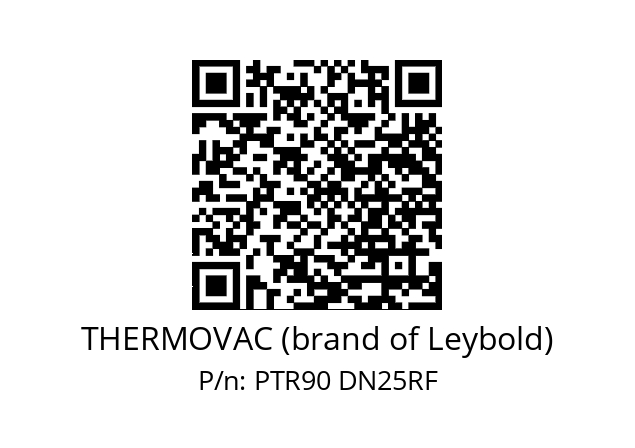   THERMOVAC (brand of Leybold) PTR90 DN25RF