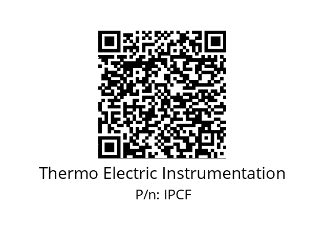  ITS-3E-SC-3S150-P02N-CD1-60AA-1250 Thermo Electric Instrumentation IPCF