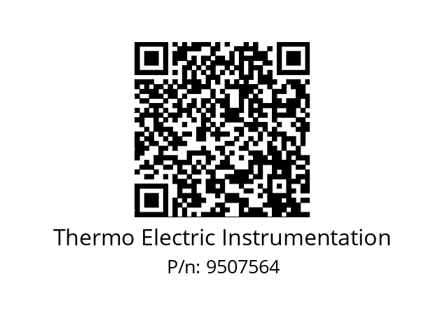   Thermo Electric Instrumentation 9507564