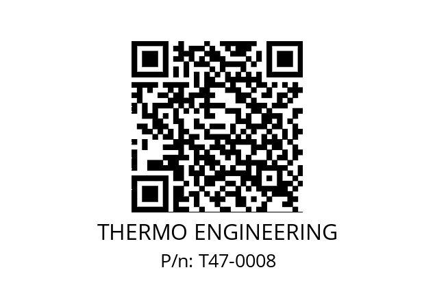   THERMO ENGINEERING T47-0008