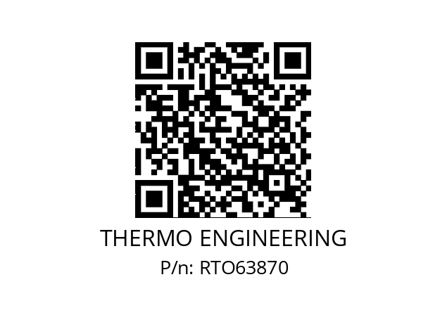   THERMO ENGINEERING RTO63870