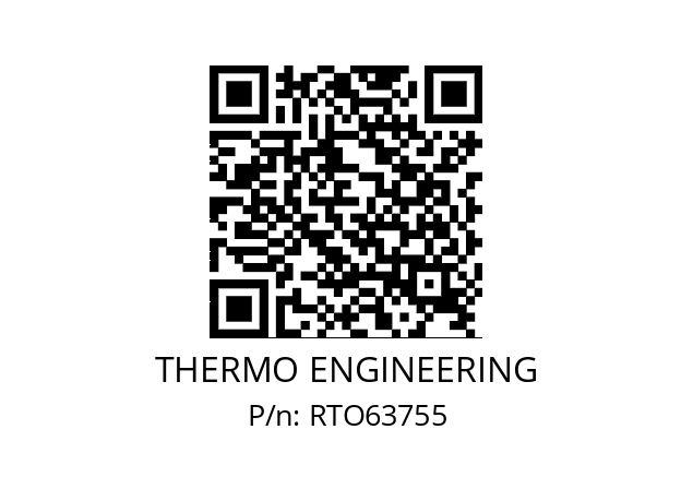   THERMO ENGINEERING RTO63755