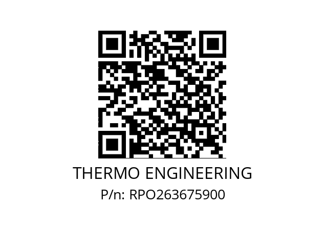   THERMO ENGINEERING RPO263675900