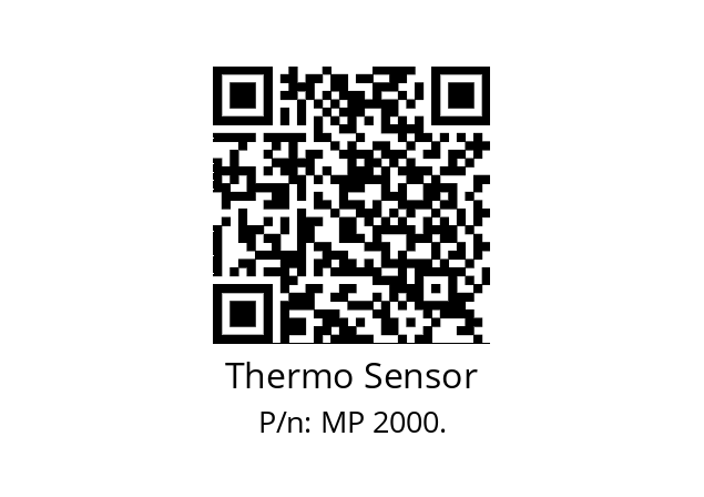   Thermo Sensor MP 2000.